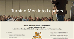 Desktop Screenshot of menofhisword.org